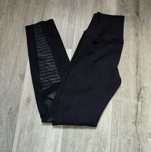 Alo High-Waist Moto Legging Black Color Size Small